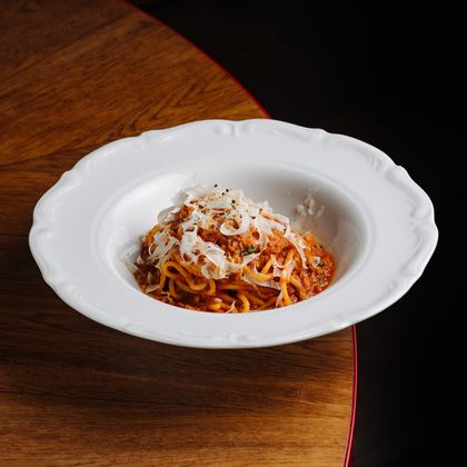 Спагетти постные "Болоньезе"