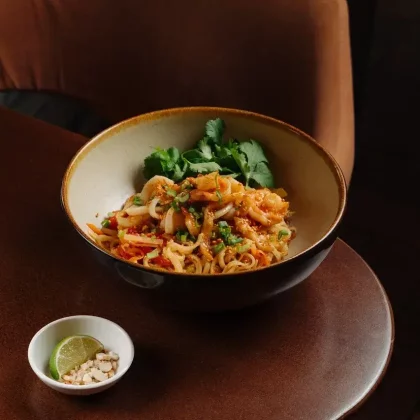 Пад-тай с креветками