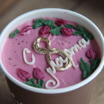 Мини-тортик в стакане