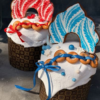 Кулич XL с цукатами