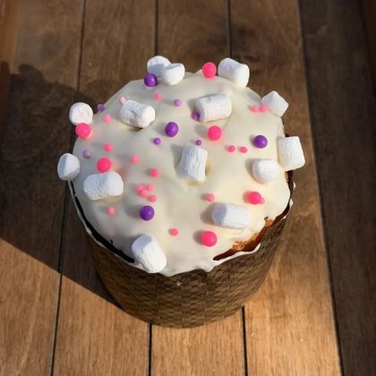 Кулич М "Домашний" с карамелью