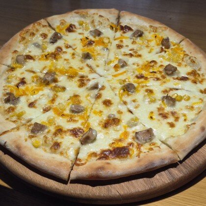 Пицца "Курица - Тыква"