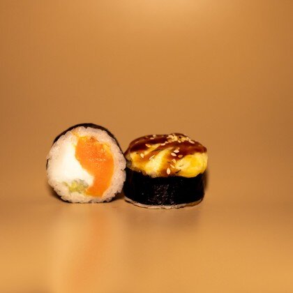 Запеченный с лососем