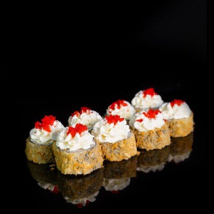 Сяке томаго темпура