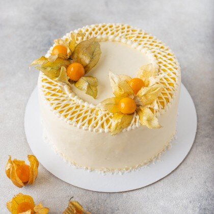 Торт "Манго-маракуйя"