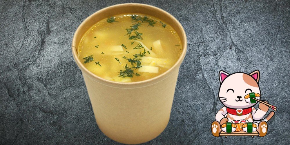 Куриный суп с лапшой