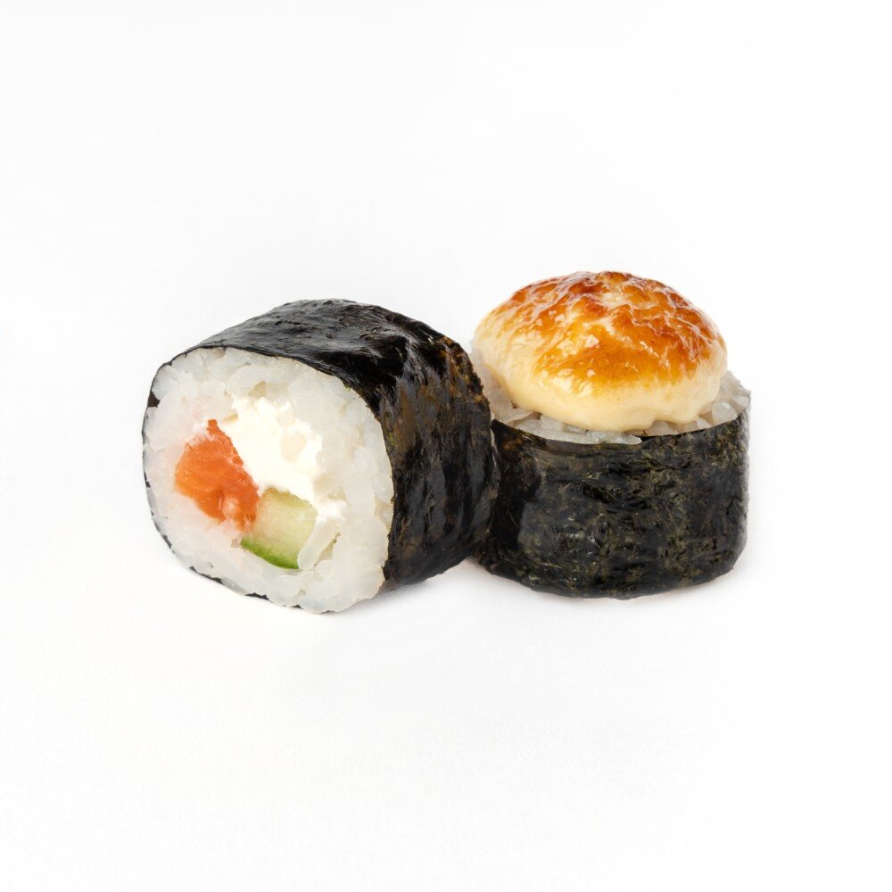 Запеченный чиз с лососем