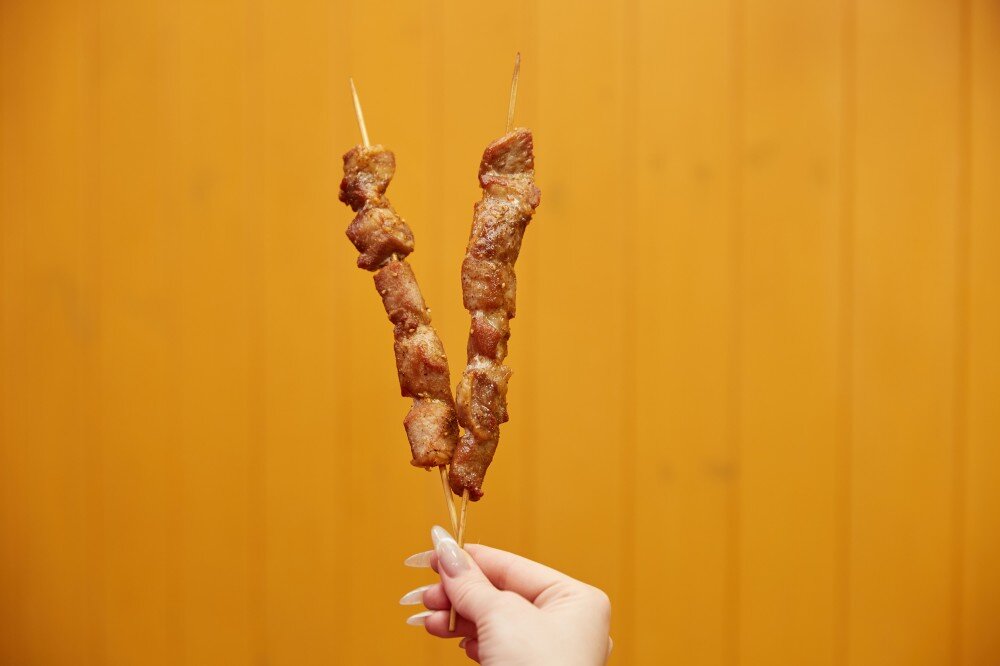 Мини шашлычки свиные