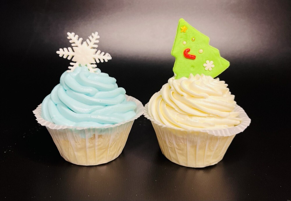 Капкейк Вишня + Карамель