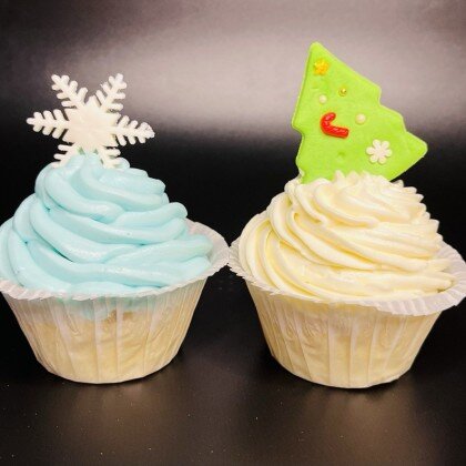 Капкейк Вишня + Карамель