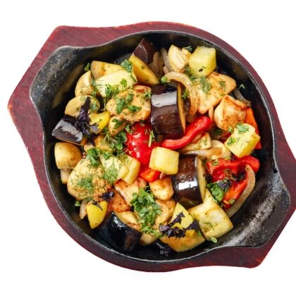 Курица с овощами