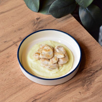 Куриная грудка с пюре