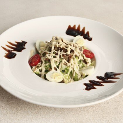 Салат с языком от шеф повара