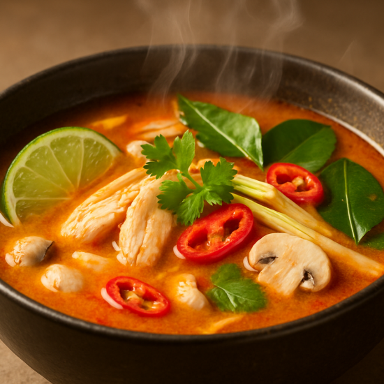 Том Ям с курицей