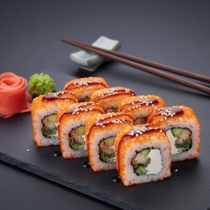 Калифорния с угрём