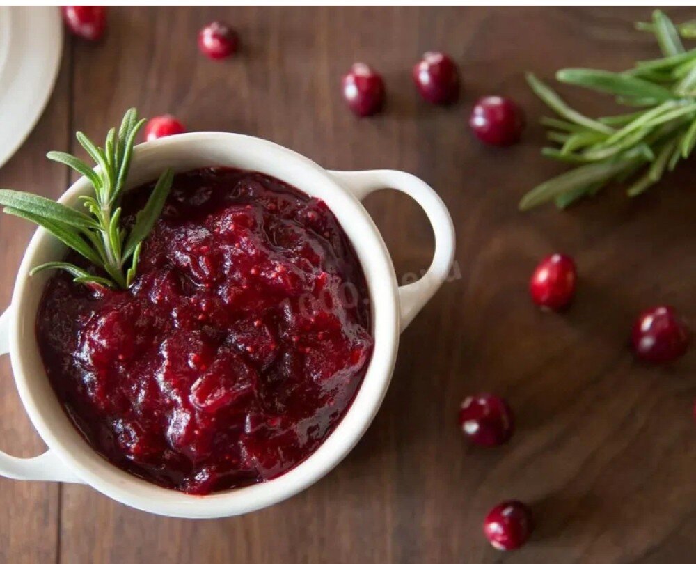 Клюквенный соус