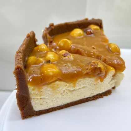 Чизкейк «ФУНДУК-КАРАМЕЛЬ»
