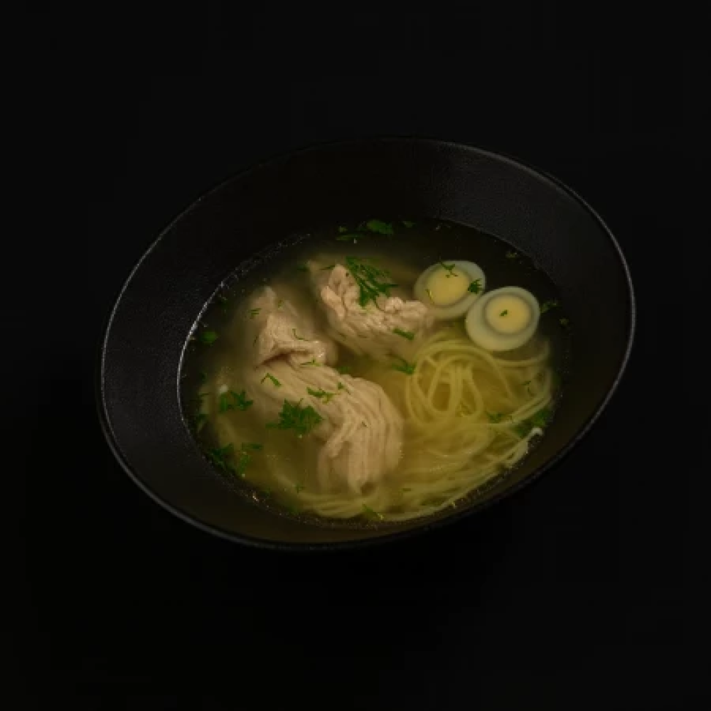 Бульон с лапшой