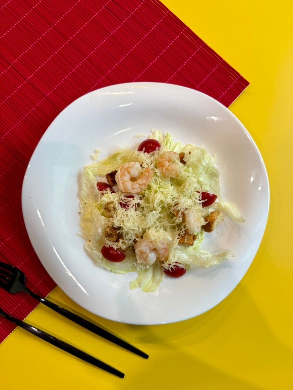 Цезарь с креветками