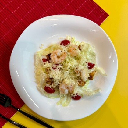 Цезарь с креветками
