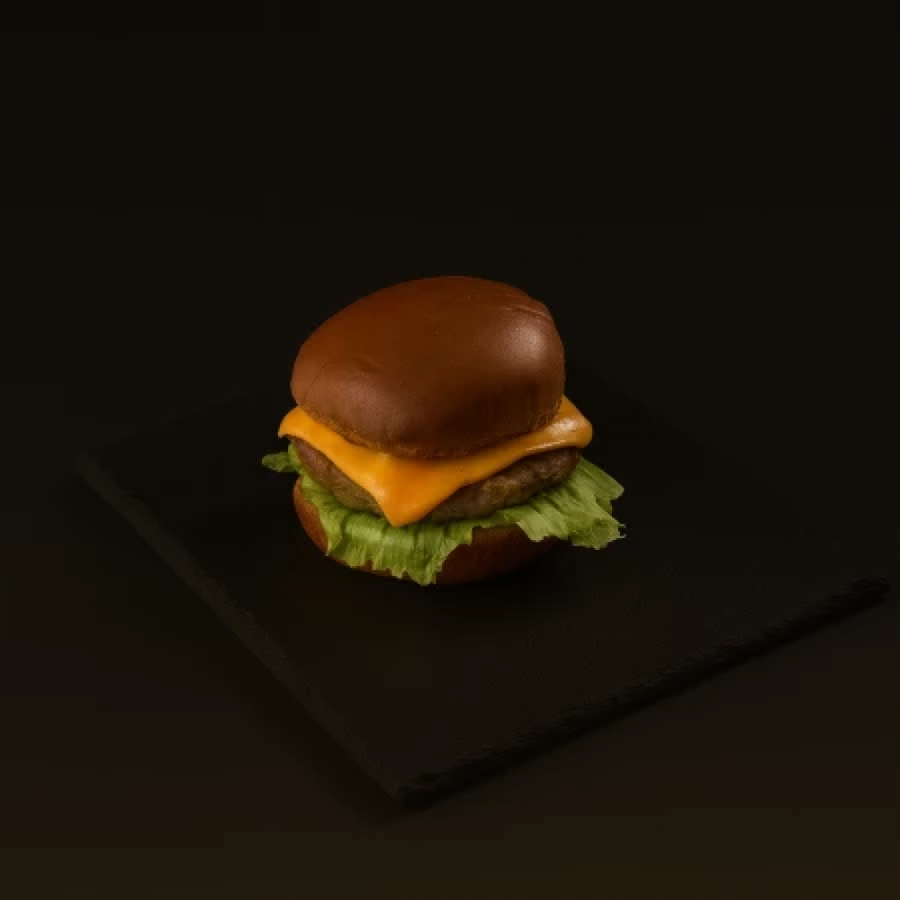 Чизбургер с курицей