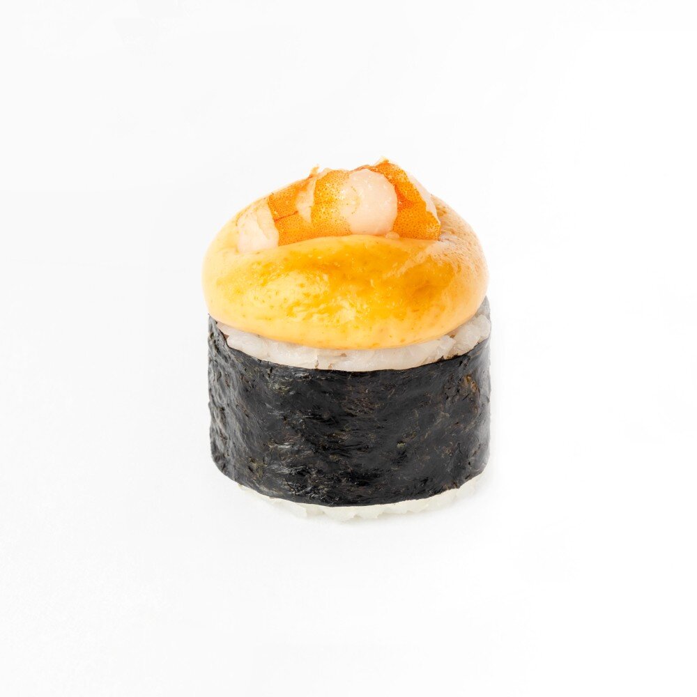 Запеченный спайси с креветкой