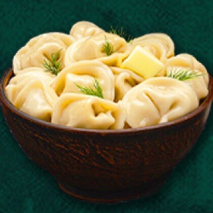 Пельмени с курицей