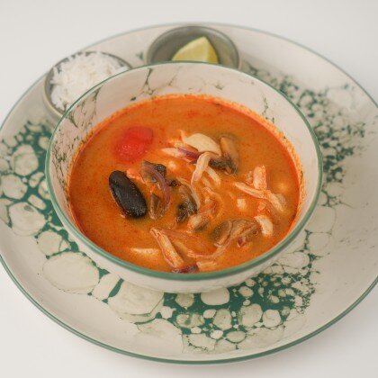 Том Ям с морепродуктами