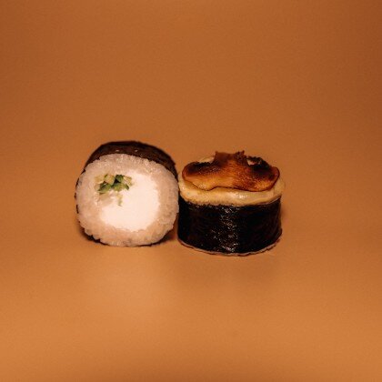 Запеченный с грибами