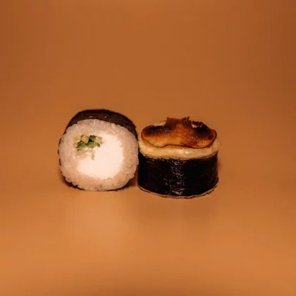 Запеченный с грибами