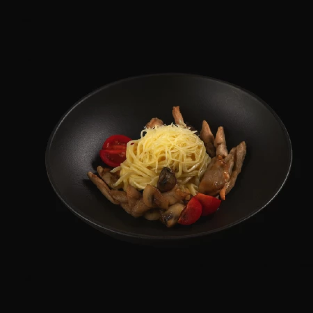 Паста Курино-грибная