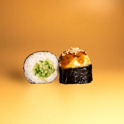 Запеченные маки огурец