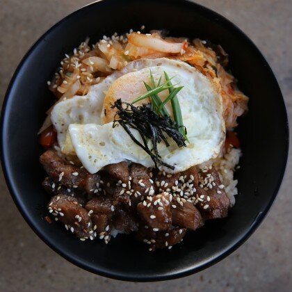 Донбури со свининой