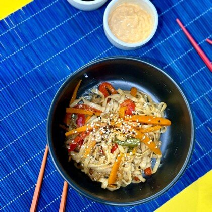 Вок с овощами