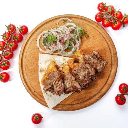 Шашлык из баранины почечная часть