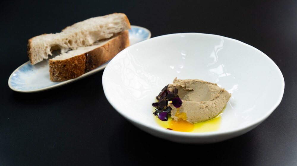 Паштет с манговым пюре