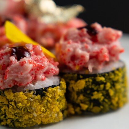 Тёплый с тартаром из угря