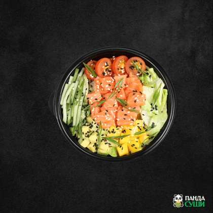 Боул с лососем