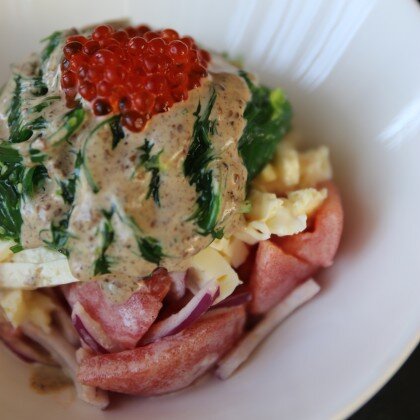 Салат Мидори кайсо