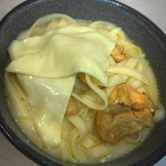 Сырный рамен