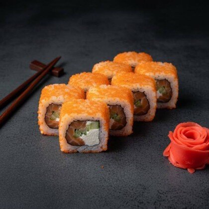 Калифорния с лососем