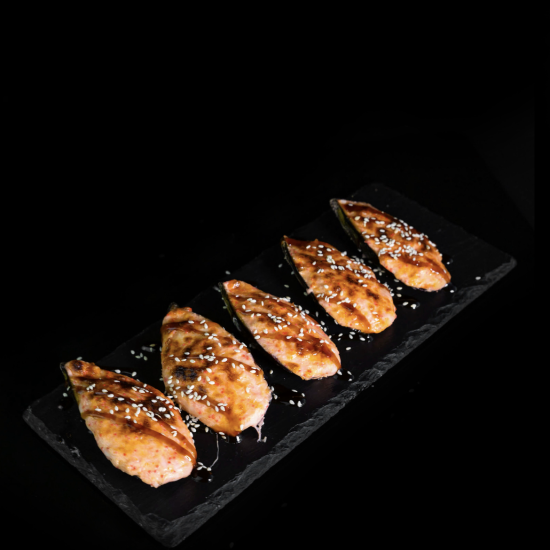 Запеченные мидии спайси