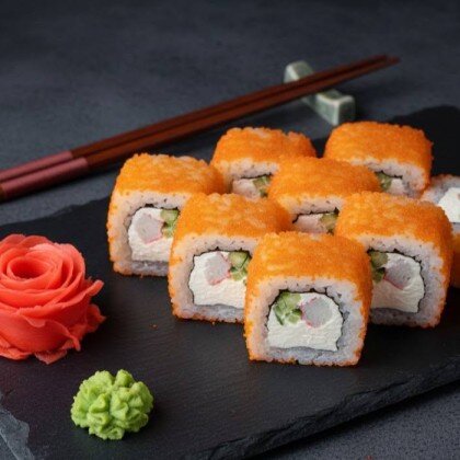 Калифорния с крабом