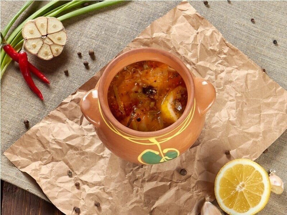 Рыбная солянка