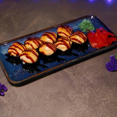 Запеченный спайси лосось