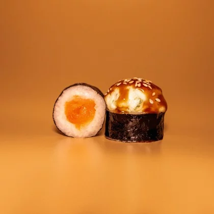 Запеченные маки лосось