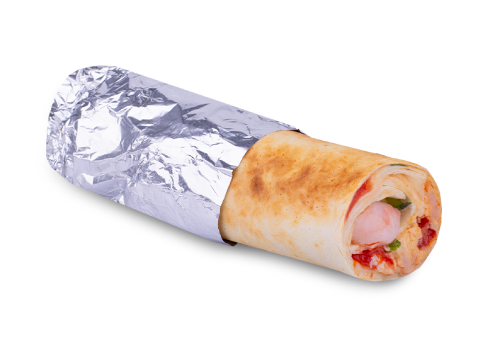 Астер с креветкой и соусом Спайси