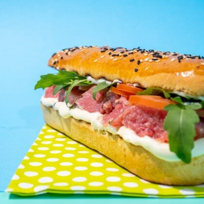 Сэндвич с тунцом