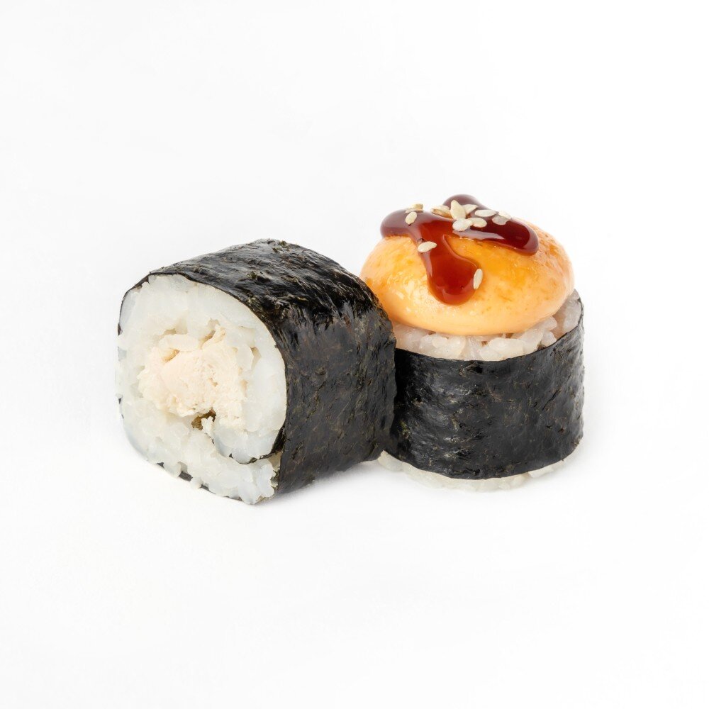 Запеченный мини с курицей