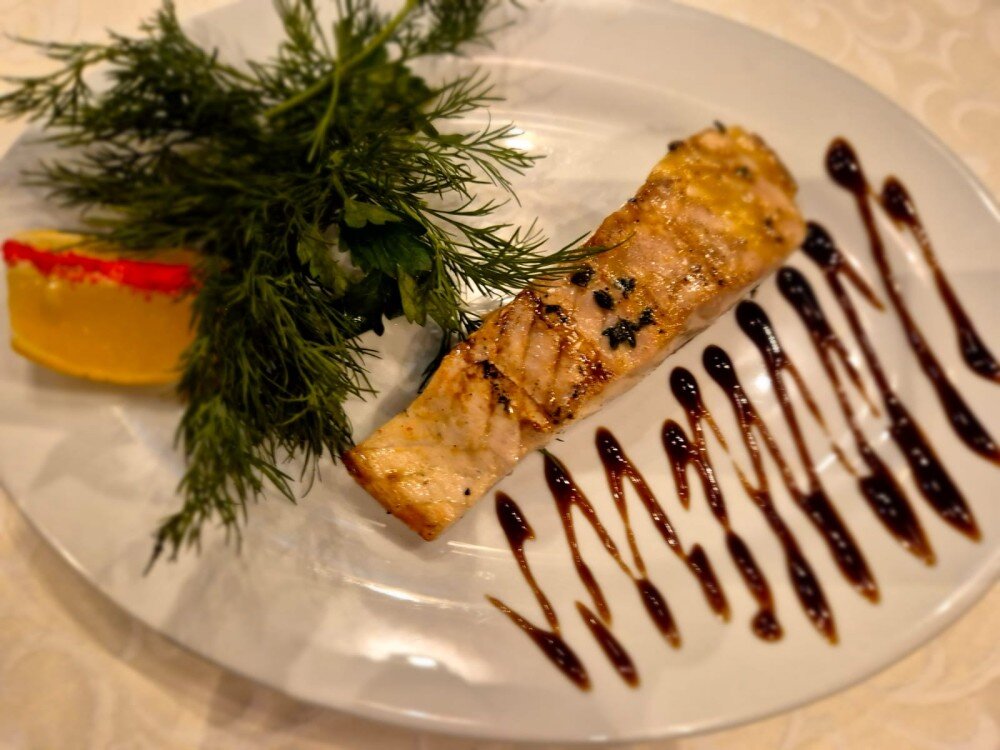 Шашлык из осетрины